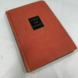 VINTAGE Plato's The Republic Translated By B Joett M.A Random House Publisher